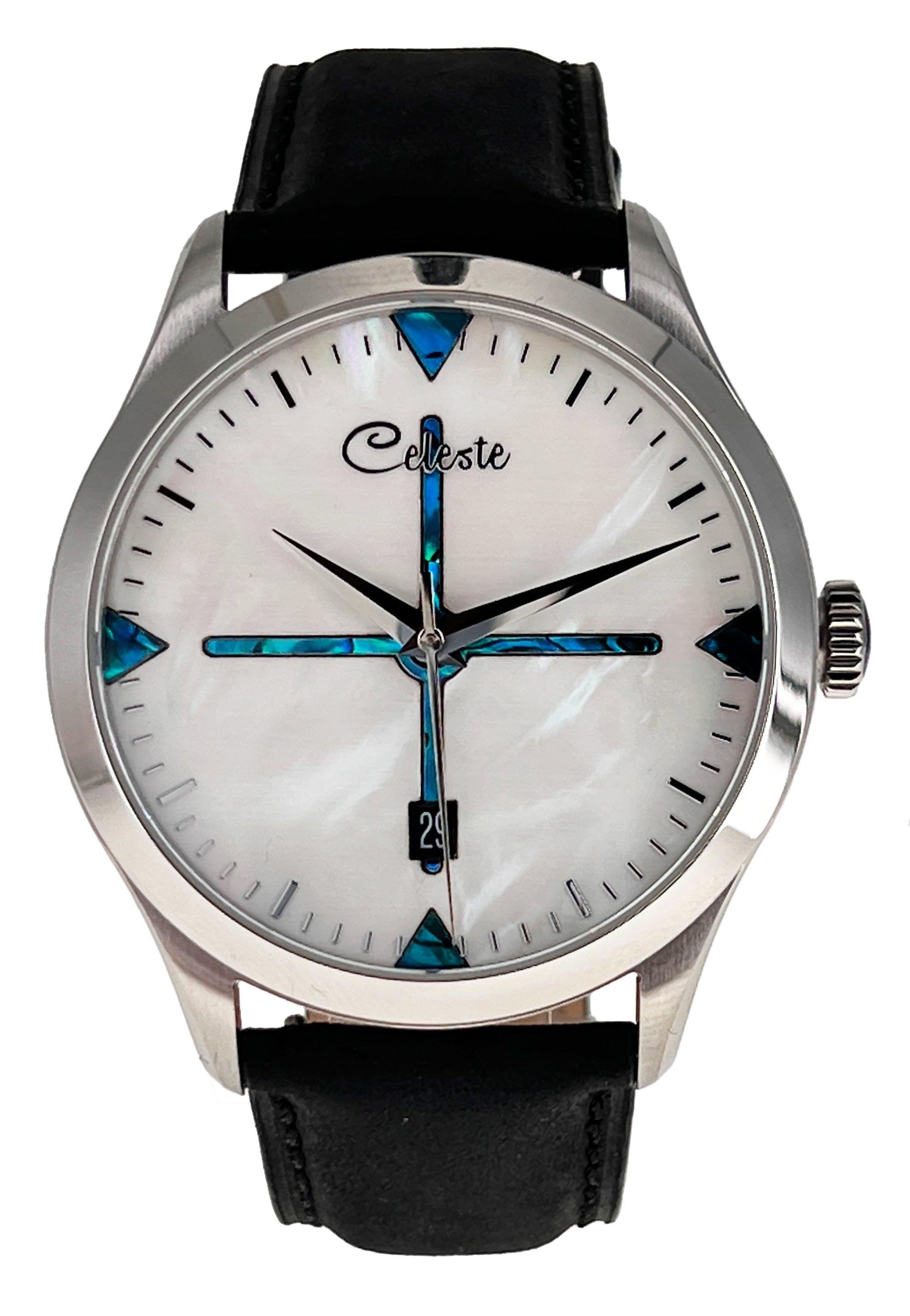 The Negotiator - 42mm Swiss Automatic – Celeste Watch Company