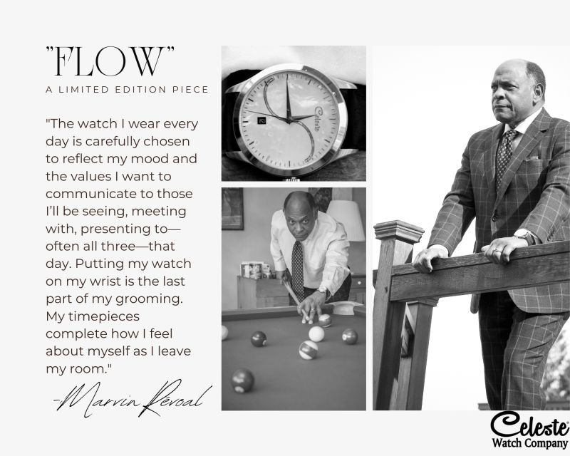 Marvin, The Man and His Watch. How his watch was designed for him.